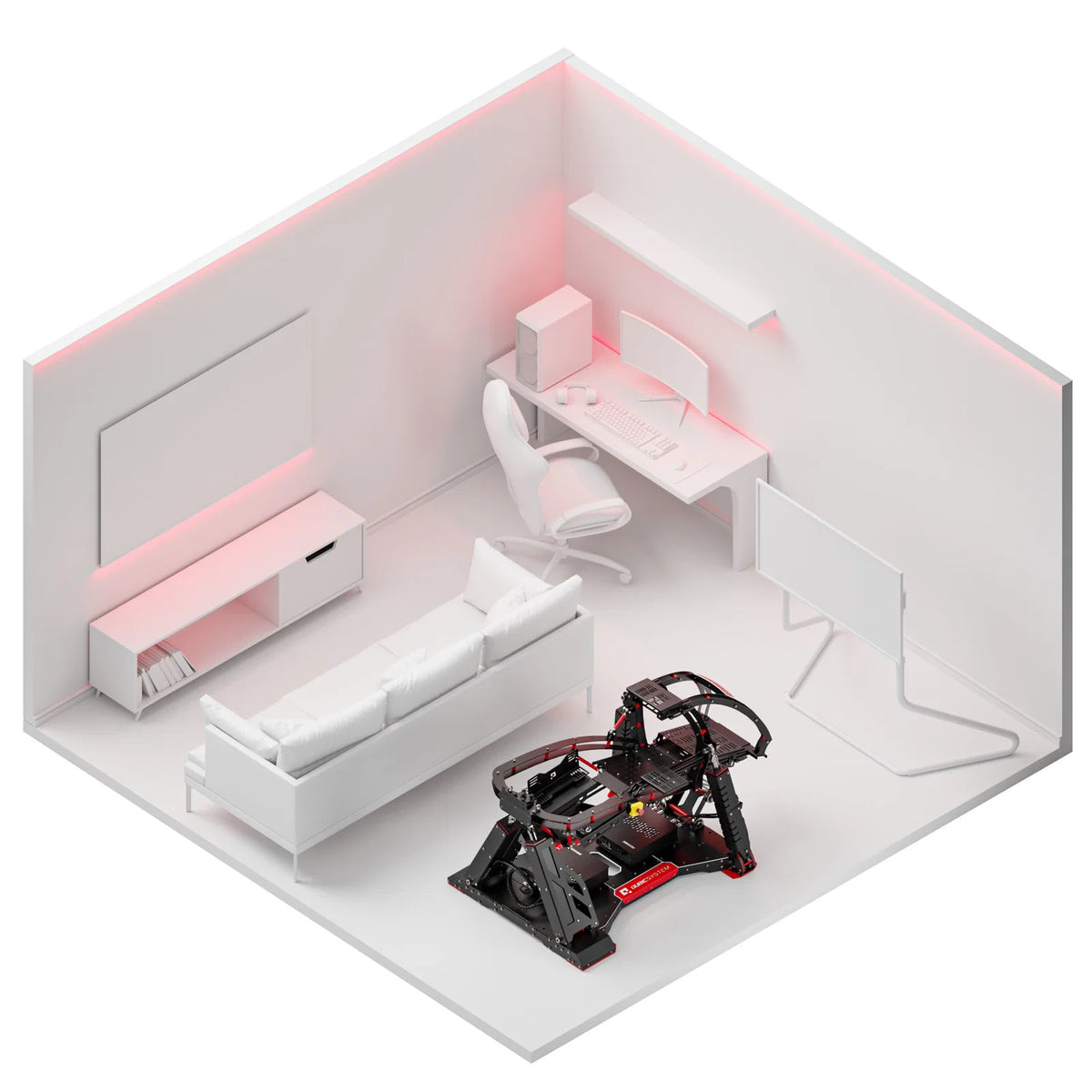 Qubic QS-V20 | 4DOF Industrial Motion Cockpit Qubic System