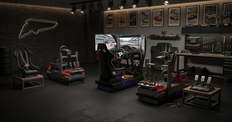 eMotion Simulators UK — Every Product in the Range Explained