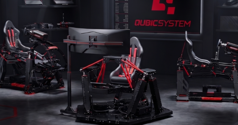 Qubic System Motion Platforms: The Professional End of Home Sim Racing
