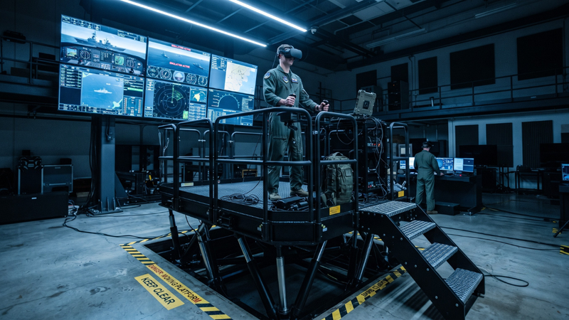 Why Defence Organisations Are Moving to Bespoke Motion Platforms for Crew Training