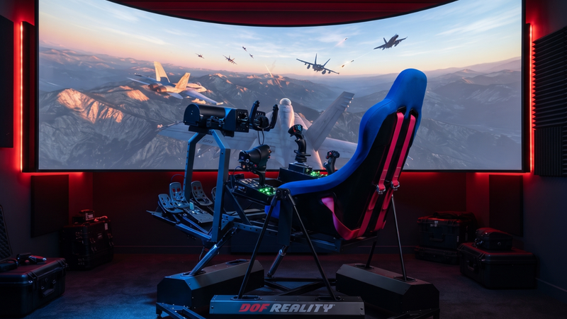 DOF Reality H6R Review — Full 6DOF Flight Motion. Is This the Endgame?