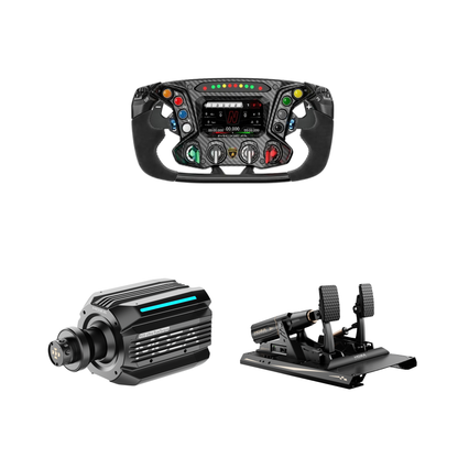 MOZA R25 Ultra Hypercar Bundle with Lamborghini ESSENZA SCV12 wheel and mBooster active pedals