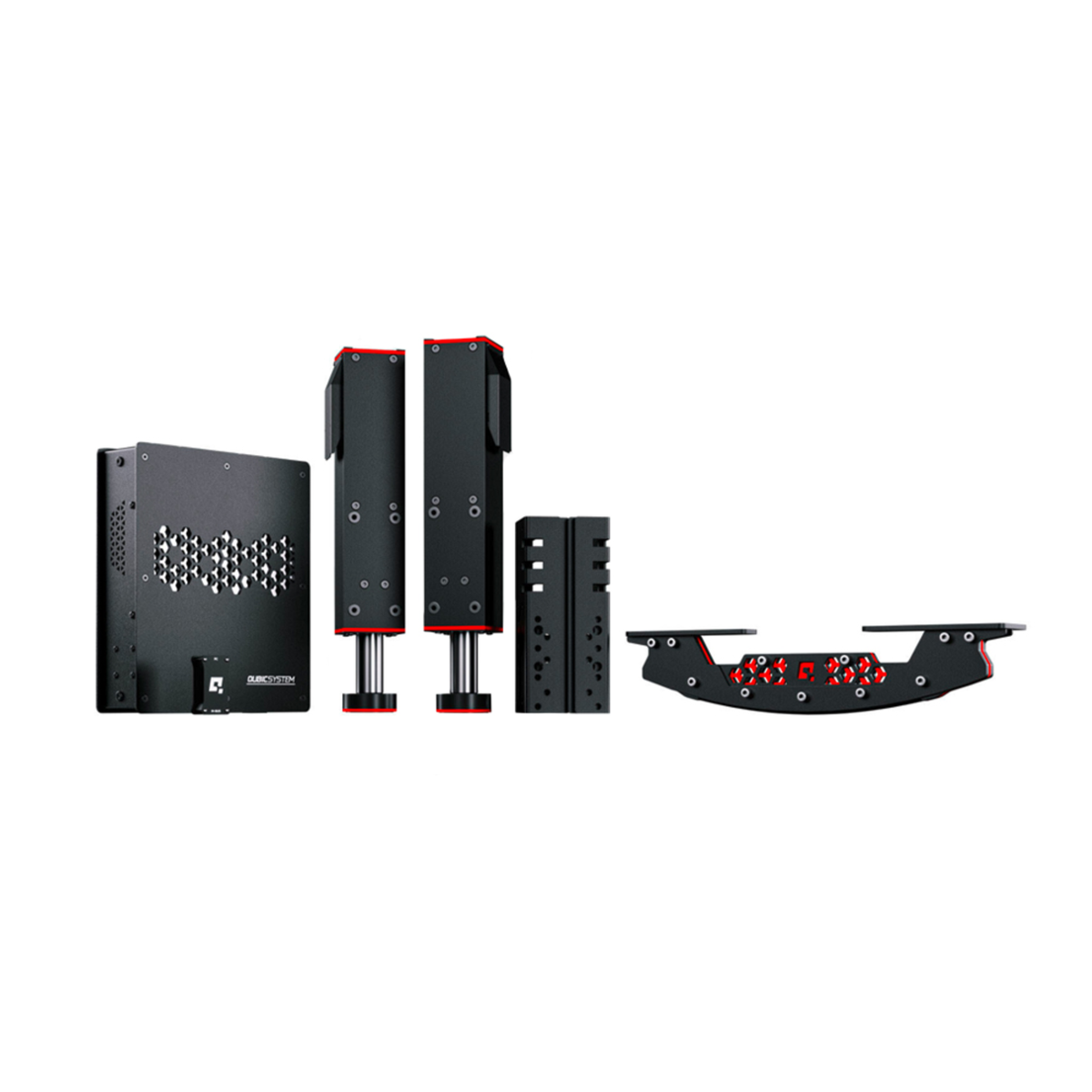 Qubic System 2.5DOF Motion Set | QS-210/QS-220 + QS-Pivot | Simulated Heave Qubic System