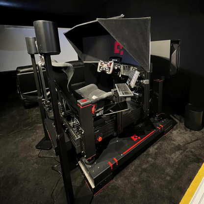 Qubic System 5DOF Motion Set | QS-210/QS-220 + QS-CH2 | Surge & Yaw Qubic System