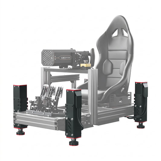 Qubic System 3DOF Motion Set | QS-210/QS-220 | True Heave | 4 Actuators Qubic System