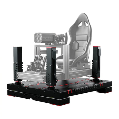 Qubic System 5DOF Motion Set | QS-210/QS-220 + QS-CH2 | Surge & Yaw Qubic System