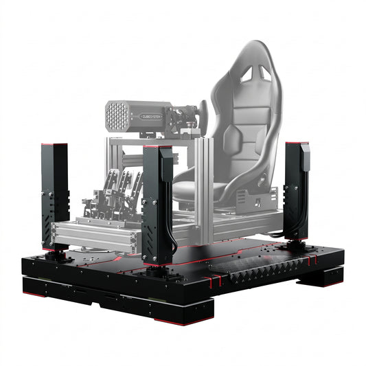 Qubic System 5DOF Motion Set | QS-210/QS-220 + QS-CH2 | Surge & Yaw Qubic System