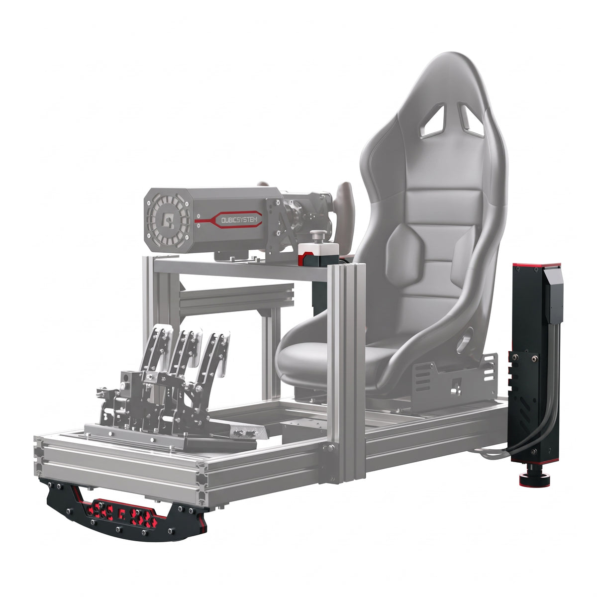 Qubic System 2.5DOF Motion Set | QS-210/QS-220 + QS-Pivot | Simulated Heave Qubic System