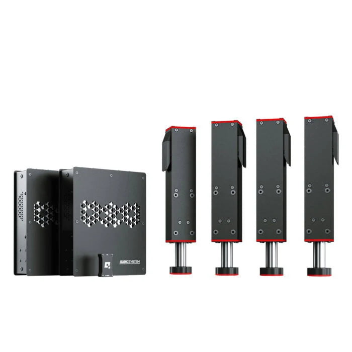 Qubic System 3DOF Motion Set | QS-210/QS-220 | True Heave | 4 Actuators Qubic System