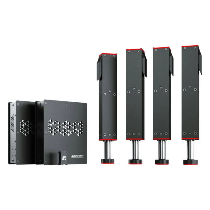 Qubic System 3DOF Motion Set | QS-210/QS-220 | True Heave | 4 Actuators Qubic System