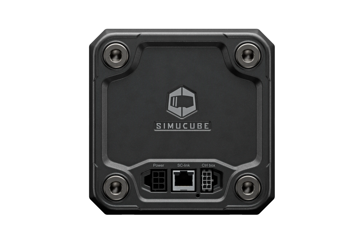 Simucube 3 rear and mounting detail