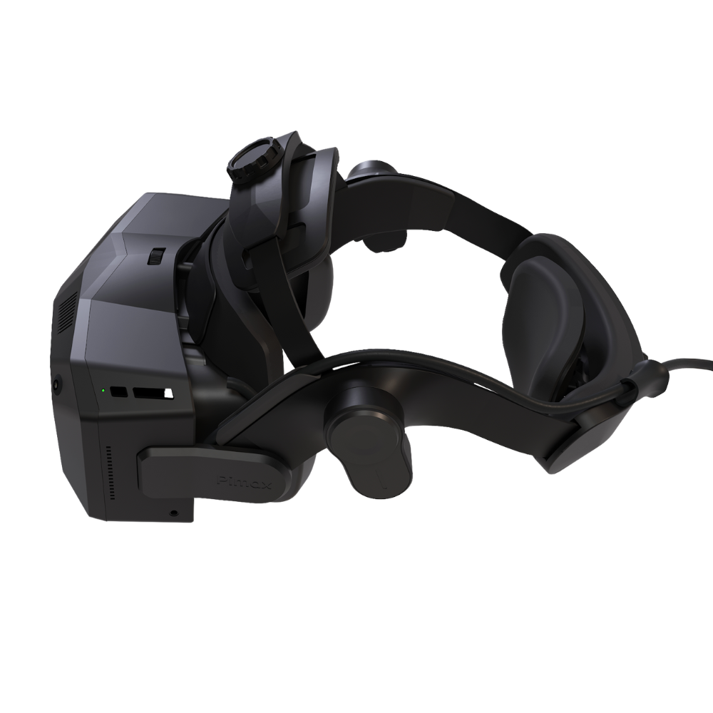 Pimax VR Crystal Super QLED | 50 PPD PCVR Headset | Eye Tracking | SLAM + Controllers