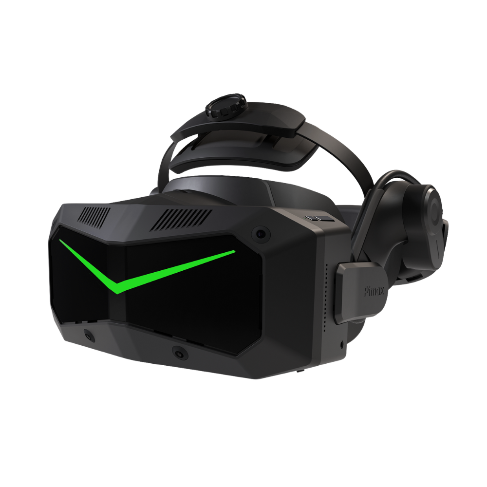 Pimax VR Crystal Super QLED | 50 PPD PCVR Headset | Eye Tracking | SLAM + Controllers