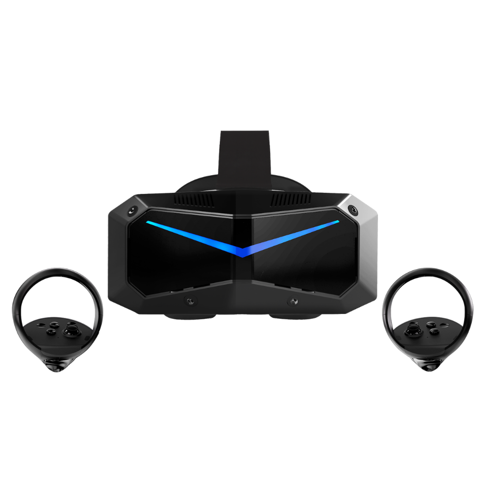 Pimax VR Crystal Super QLED | 50 PPD PCVR Headset | Eye Tracking | SLAM + Controllers