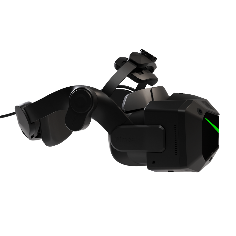 Pimax VR Crystal Super QLED | 50 PPD PCVR Headset | Eye Tracking | SLAM + Controllers