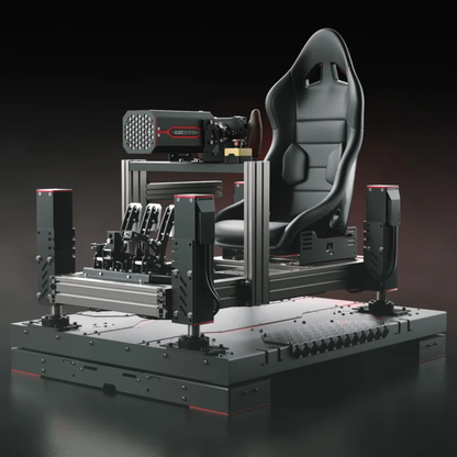 Qubic System 5DOF Motion Set | QS-210/QS-220 + QS-CH2 | Surge & Yaw