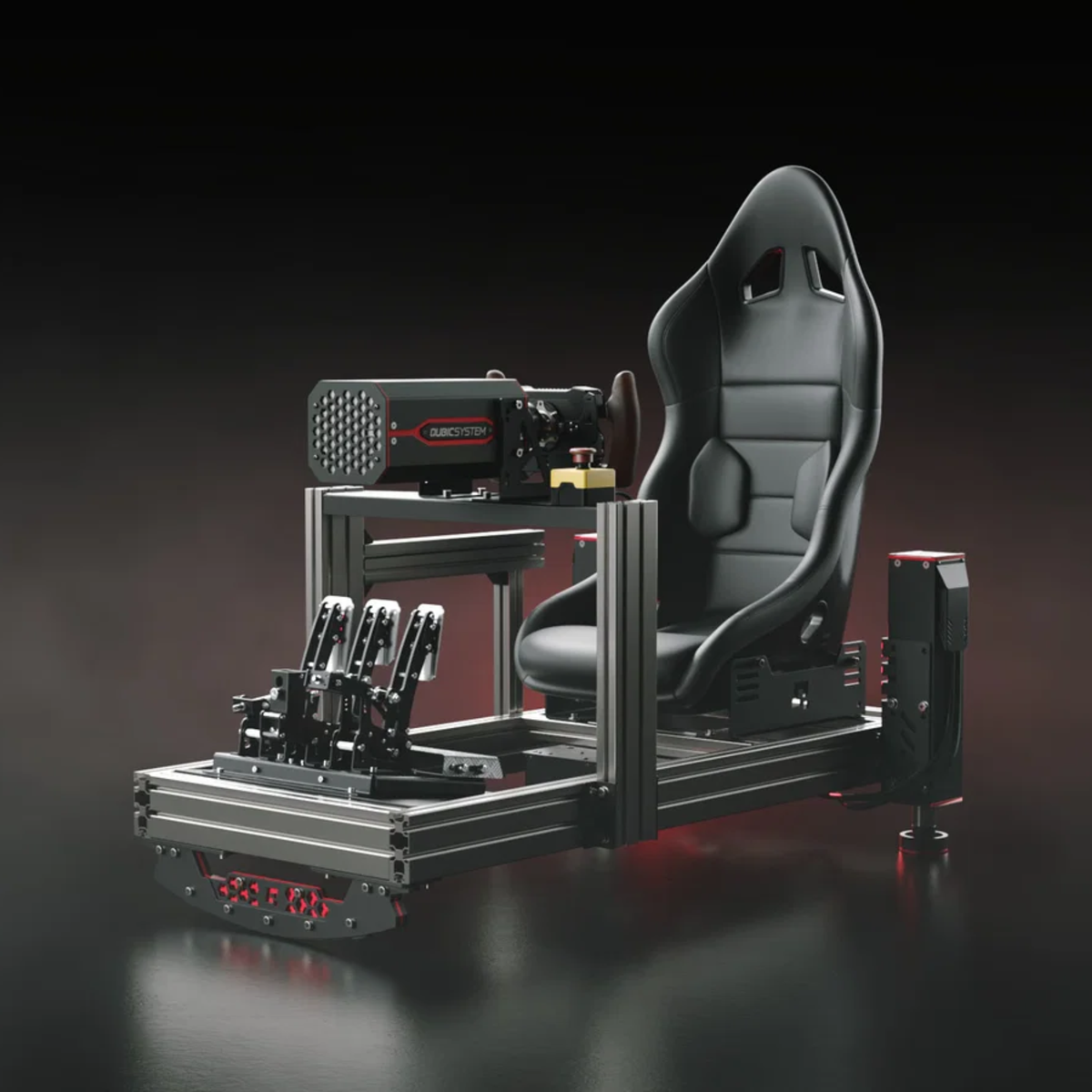 Qubic System 2.5DOF Motion Set | QS-210/QS-220 + QS-Pivot | Simulated Heave