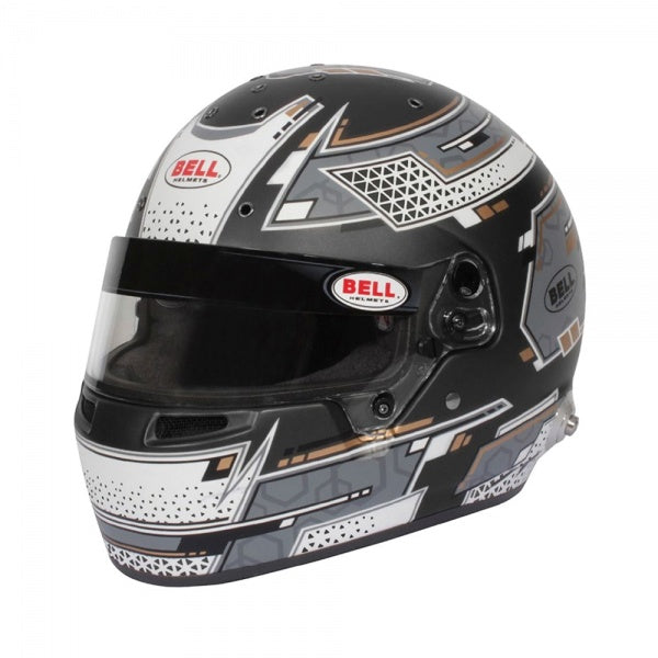 Bell Full Face RS7 Pro Helmet Stamina Grey (HANS) FIA8859/SA2020 Bell