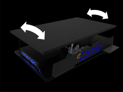 eMotion Simulators e2X TL pitch roll diagram