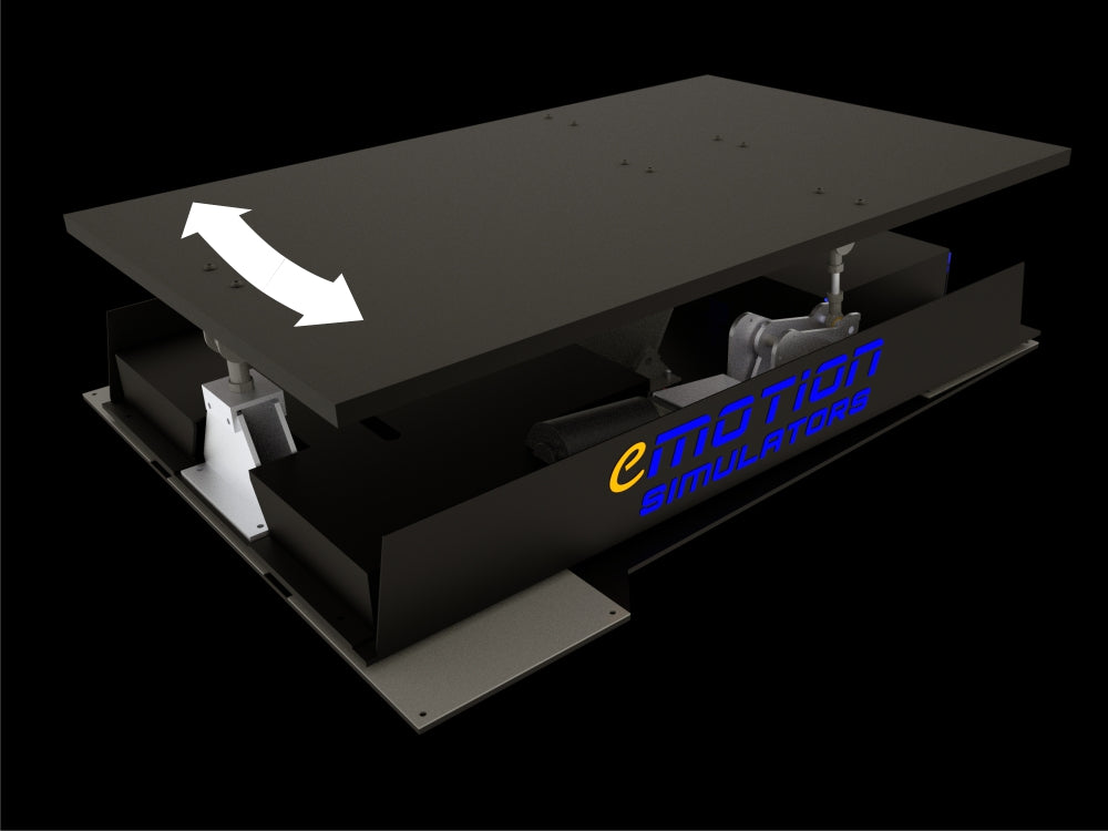 eMotion e2X TL | 3DOF Pitch, Roll, Traction Loss Platform | UK Built eMotion Simulators