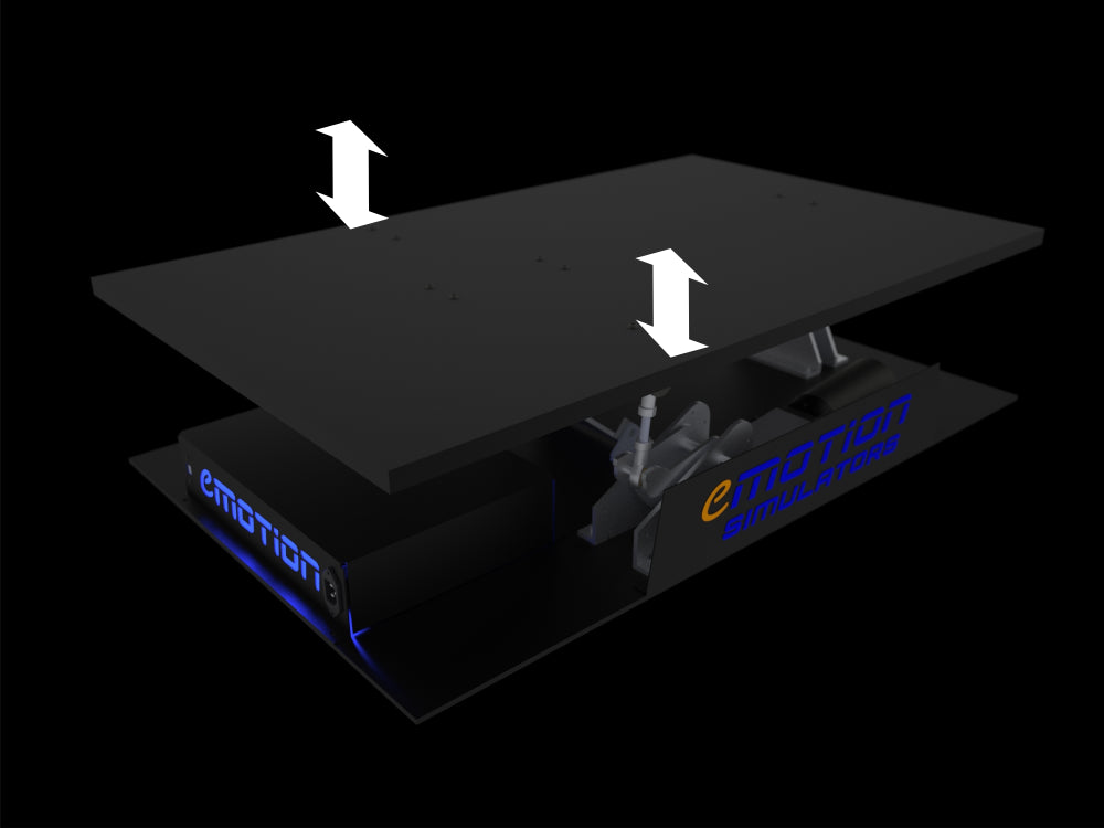 eMotion e2X | Compact Pitch and Roll Motion Platform | UK Built eMotion Simulators
