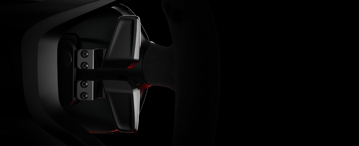 Mission R dual clutch paddles