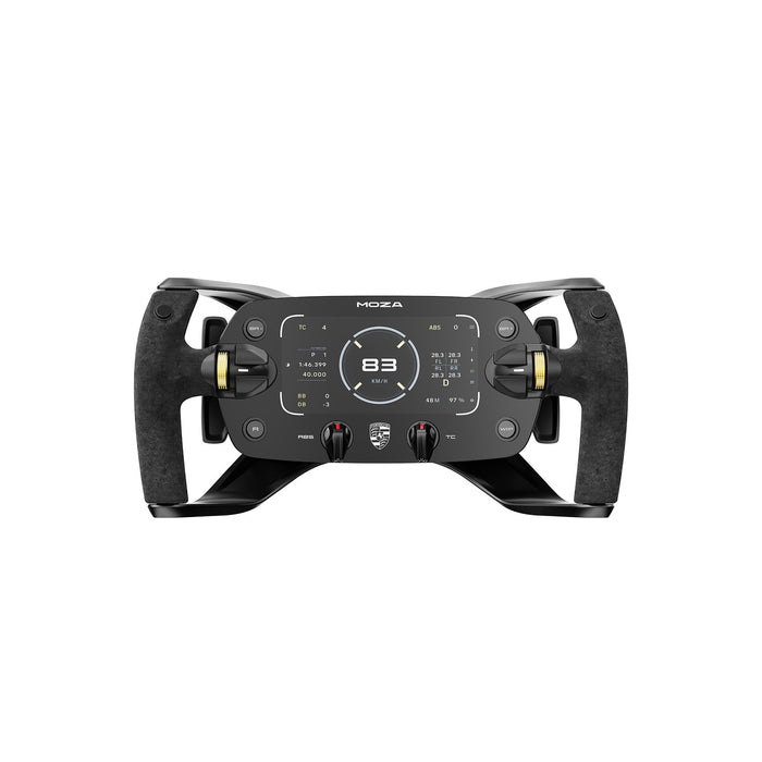 MOZA Porsche Mission R | Officially Licensed Steering Wheel | 5.4in OLED