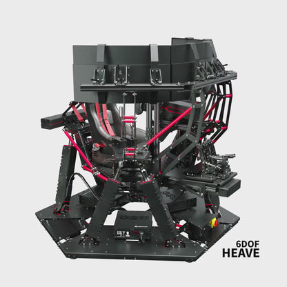 Qubic QS-S25 Spider | 6DOF Professional Motion Cockpit