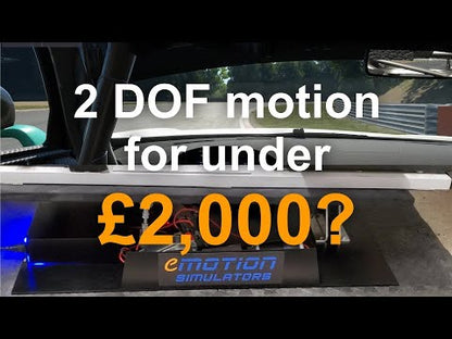 eMotion e2X | Compact Pitch and Roll Motion Platform | UK Built