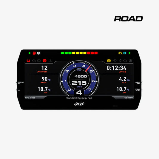 AIM MXT 1.3 Strada 10" NON Logging Digital Dash Display AIM