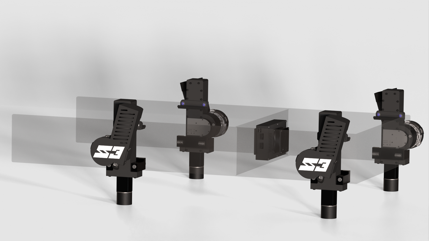 SIMRIG SR3 | 3DOF Motion Actuator System | 250kg Weight Capacity