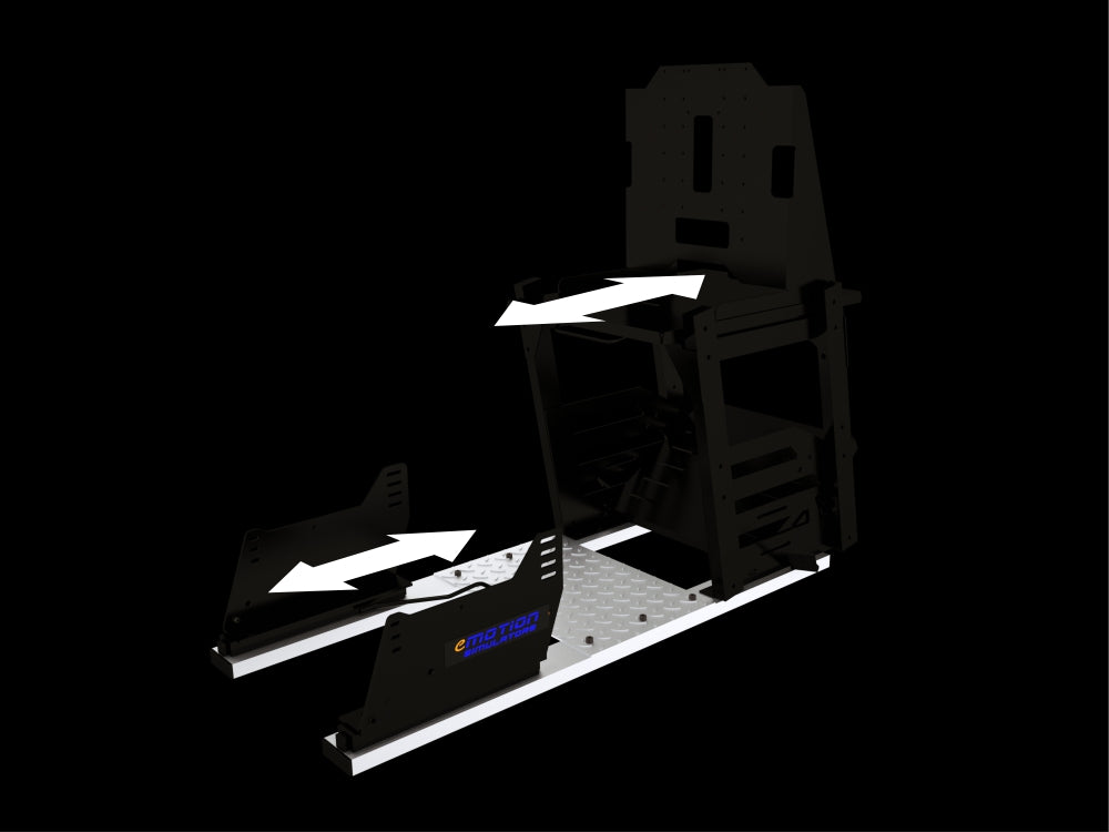 eMotion Single Screen Sim Racing Cockpit | UK Built eMotion Simulators