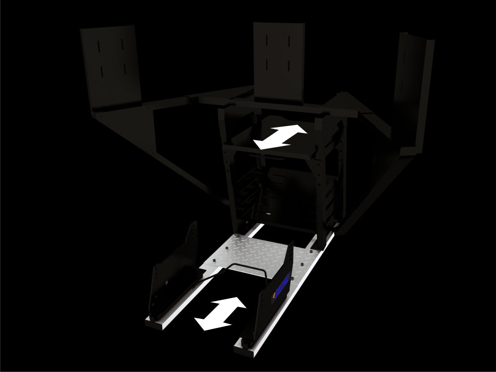 eMotion Triple Screen Sim Racing Cockpit | UK Built eMotion Simulators