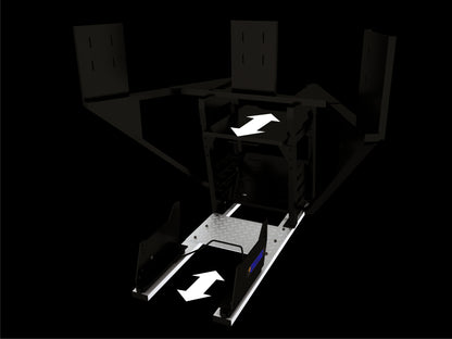 eMotion Triple Screen Sim Racing Cockpit | UK Built eMotion Simulators