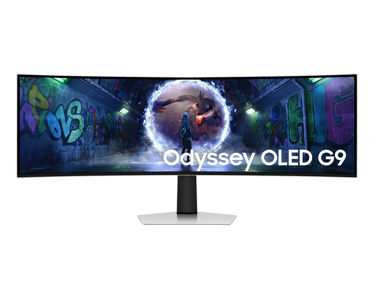 Samsung 49 inch Odyssey OLED G9 G93SD front view